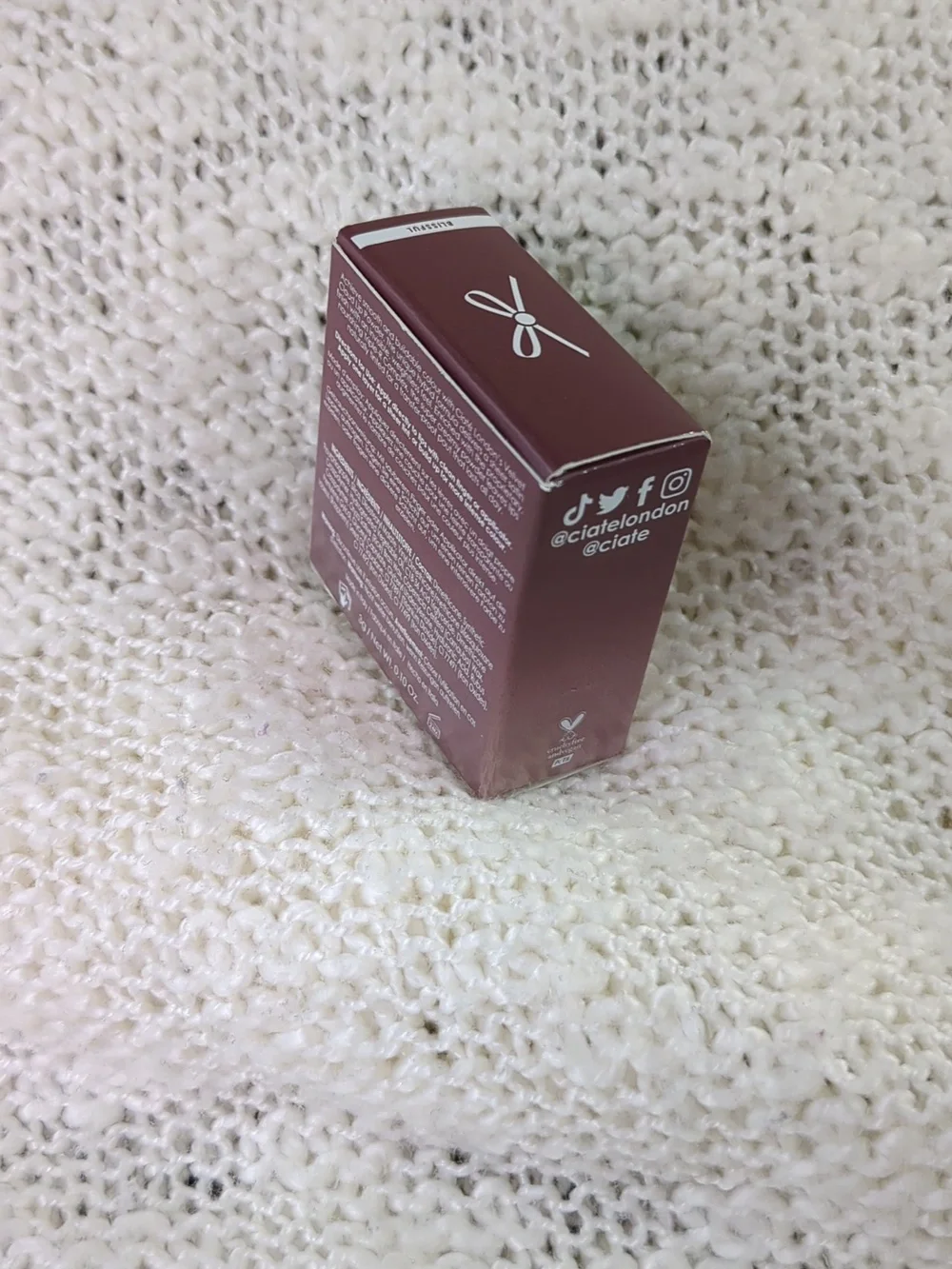 Ciaté London Velvet Cloud Blissful Lip Powder, 3ml/0.10oz.